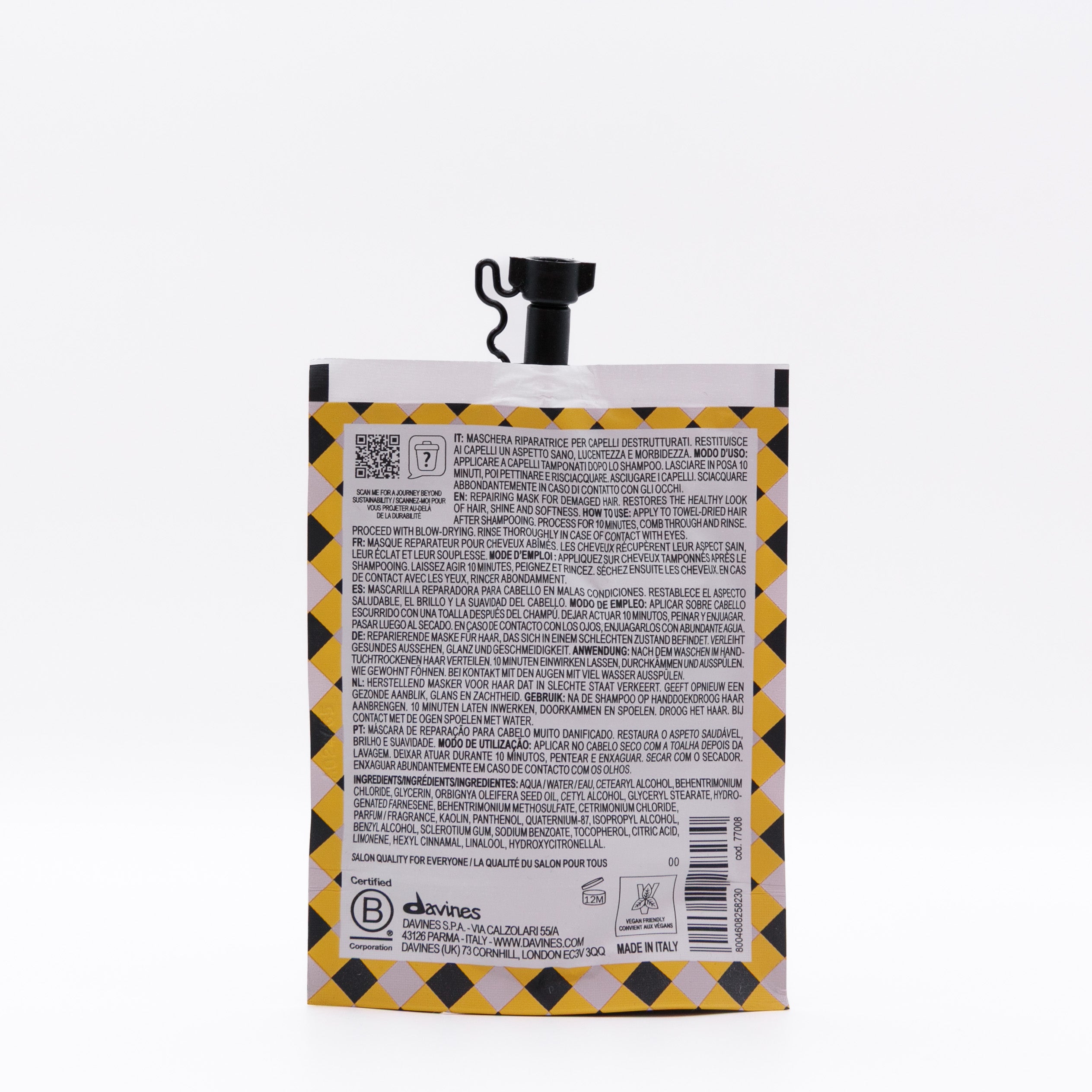 Davines The Renaissance Circle Repairing Mask