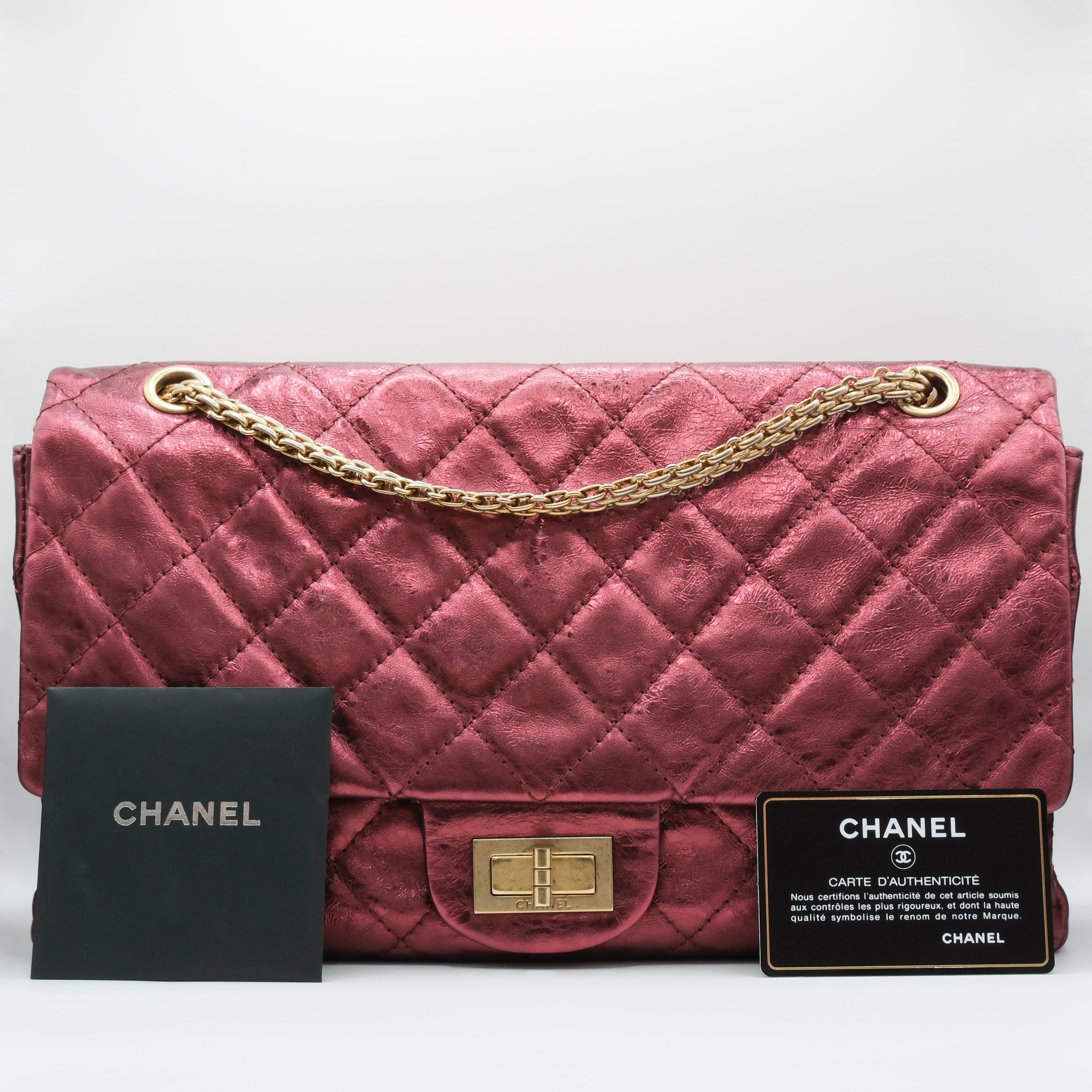 Chanel 2.55 red